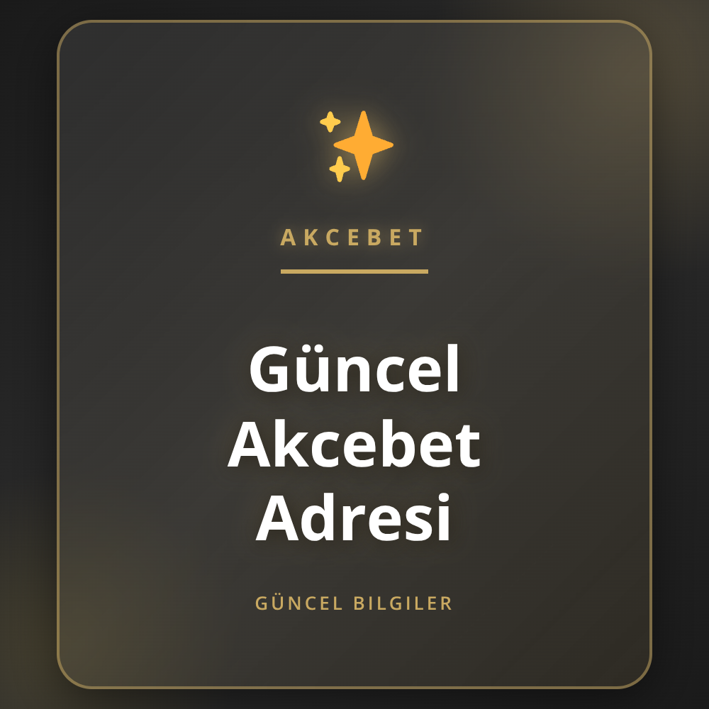 Güncel Akcebet Adresi ile siteye güvenli giriş yapma ekranı.