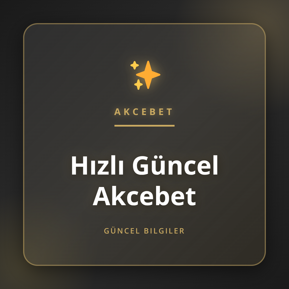Hızlı Güncel Akcebet platformunun güncel giriş ekranı mobil cihazda.